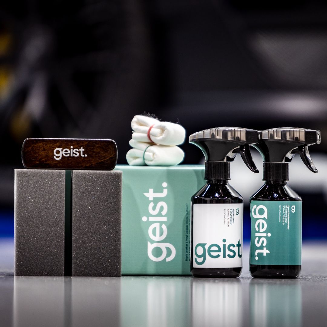 Geist 3 Minus Care Kit for Leather & Vinyl (New Leather 0-3 yrs)-Leather Coating-Geist-3 Minus Care Kit-Detailing Shed