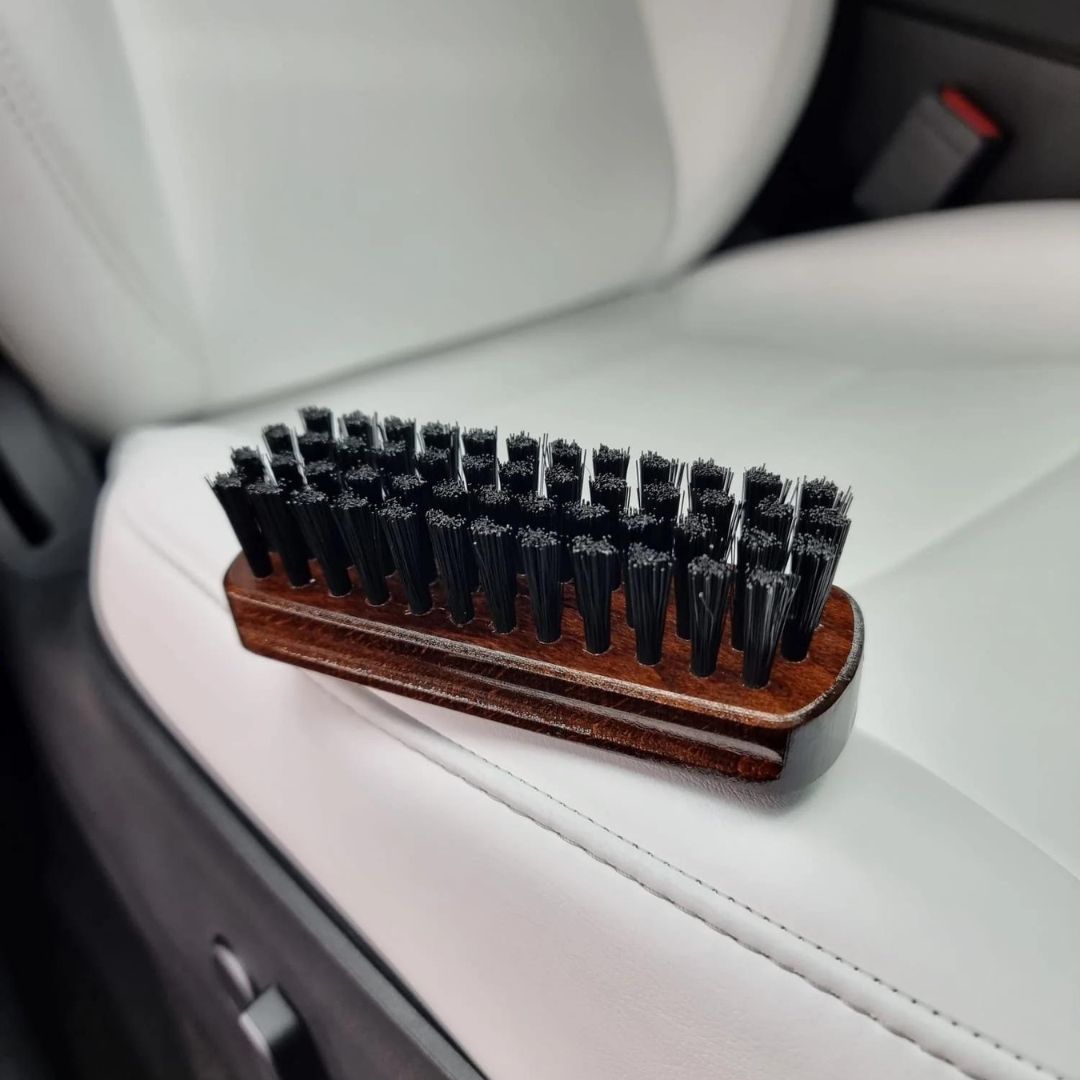 Geist Leather & Textile Cleaning Brush (Available in a Medium or Large size)-Leather Coating-Geist-Detailing Shed