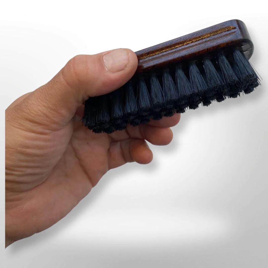 Geist Leather & Textile Cleaning Brush (Available in a Medium or Large size)-Leather Coating-Geist-Detailing Shed