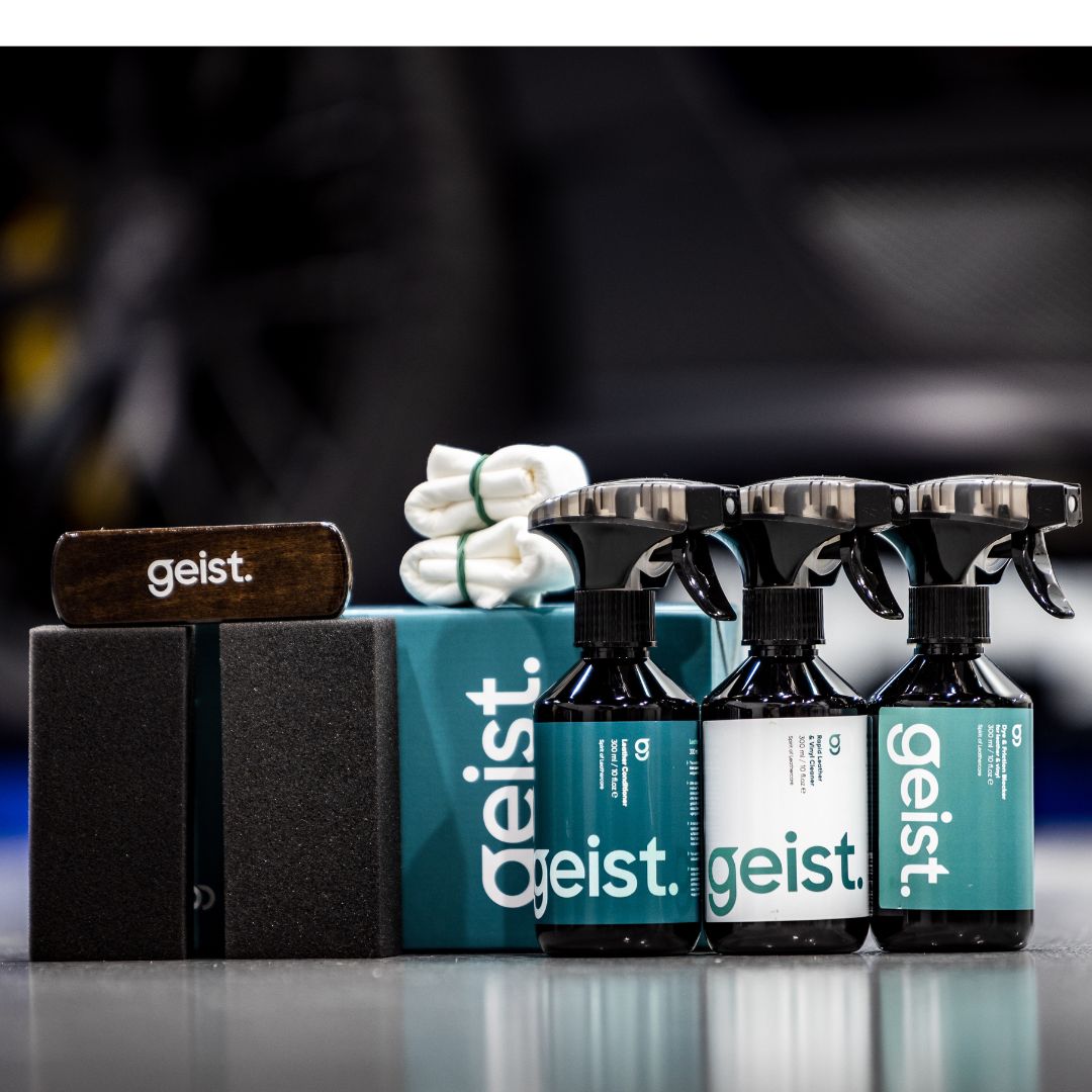 Geist 3 Plus Care Kit for Leather & Vinyl (Older than 3 years)-Leather Coating-Geist-3 Plus Care Kit-Detailing Shed
