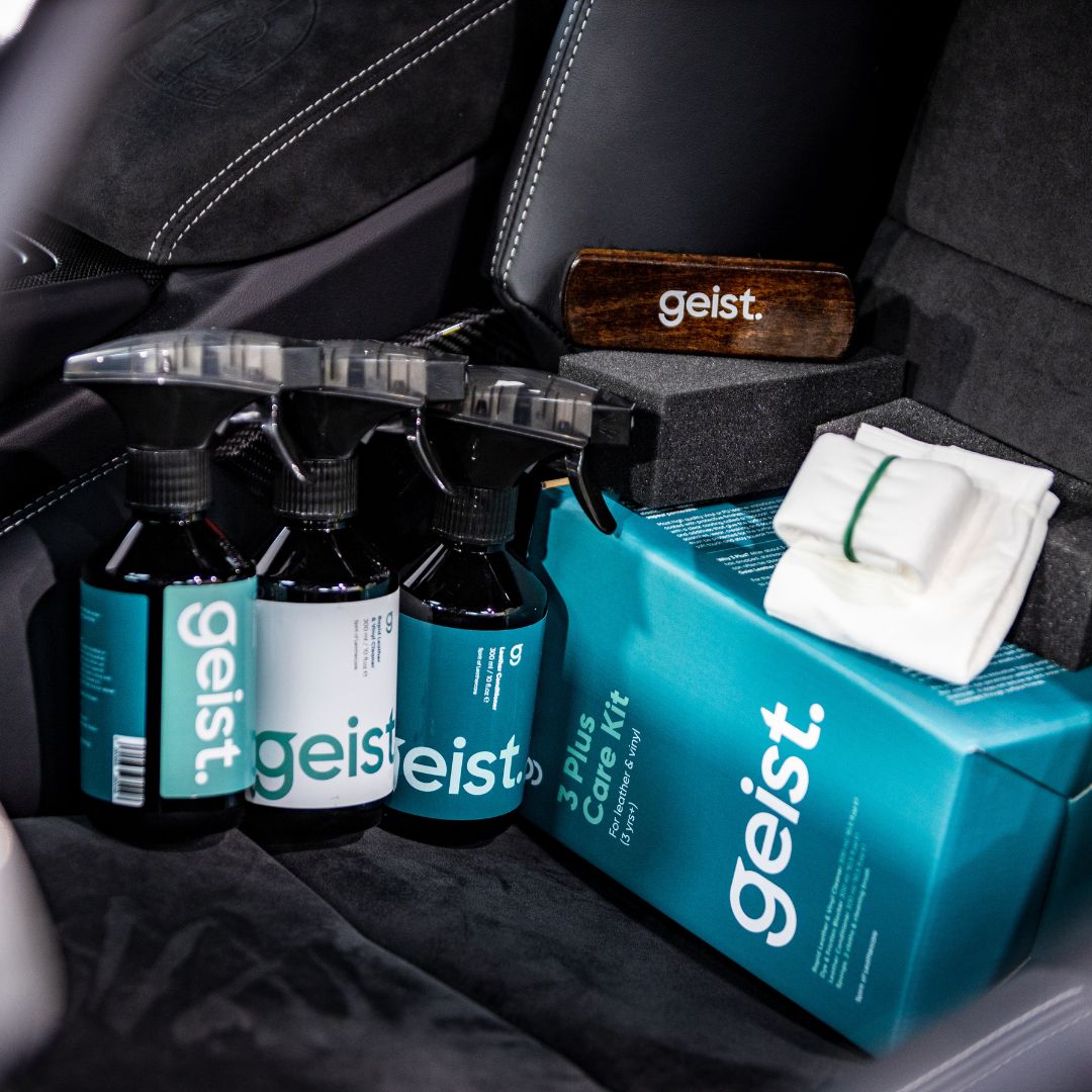 Geist 3 Plus Care Kit for Leather & Vinyl (Older than 3 years)-Leather Coating-Geist-3 Plus Care Kit-Detailing Shed
