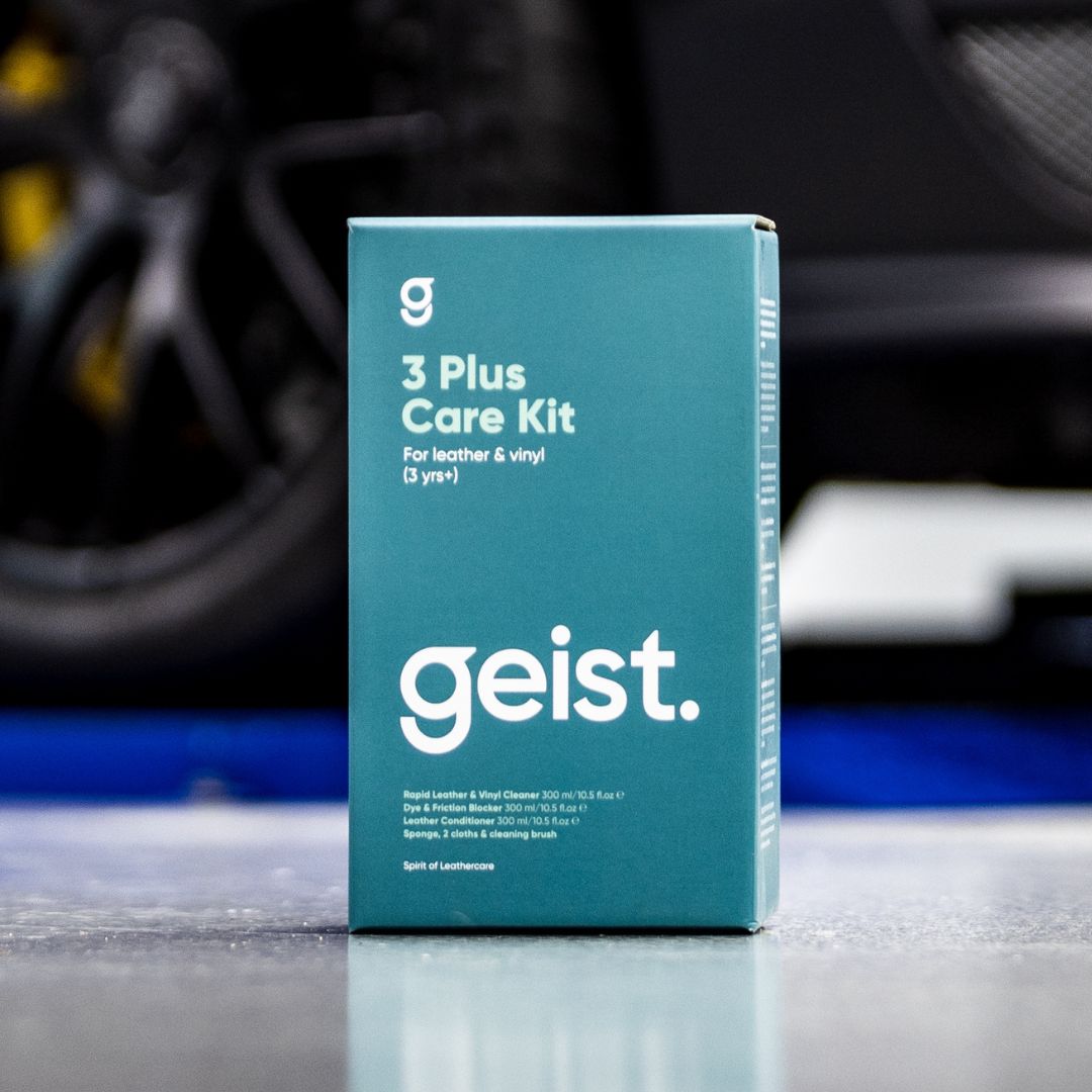 Geist 3 Plus Care Kit for Leather & Vinyl (Older than 3 years)-Leather Coating-Geist-3 Plus Care Kit-Detailing Shed