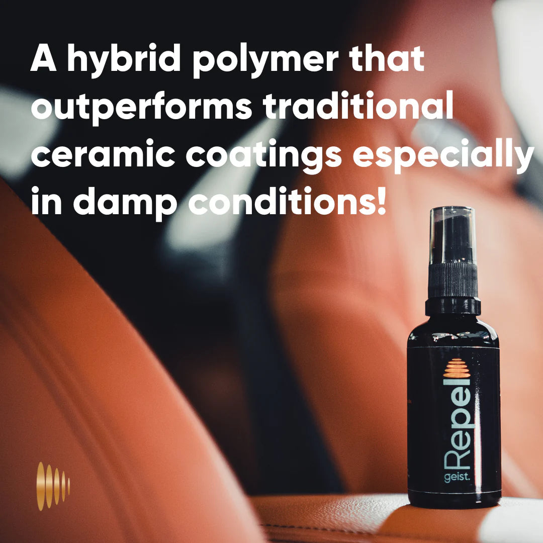 Geist Repel 50ml Leather Vinyl Pu and Vegan leather 1 Year Durability-Detailing Shed-50ml Kit-Detailing Shed