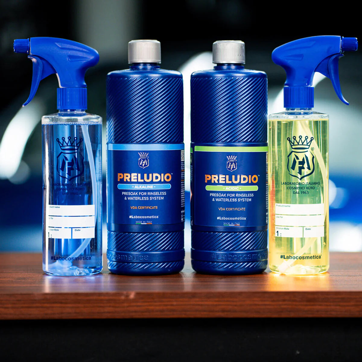 Labocosmetica PRELUDIO Acidic Presoak for Rinseless & Waterless System-Rinseless Wash-Labocosmetica-Detailing Shed