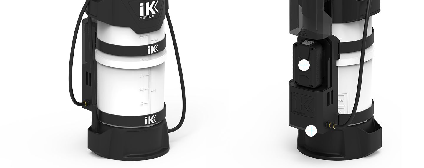 IK E MULTI PRO 12 (Battery powered)-Bottles and Sprayers-GOIZPER GROUP IK SPRAYERS-Detailing Shed