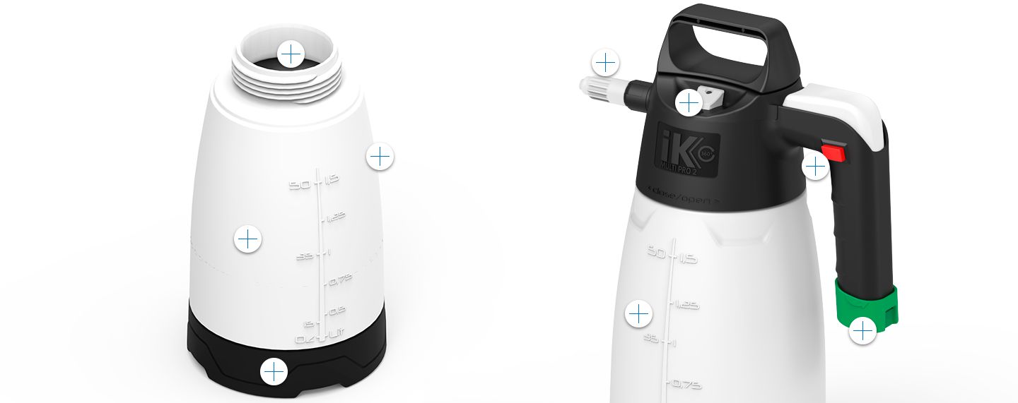 IK MULTI Pro 2 360º Degree-Bottles and Sprayers-GOIZPER GROUP IK SPRAYERS-IK MULTI Pro 2 360º Degree-Detailing Shed