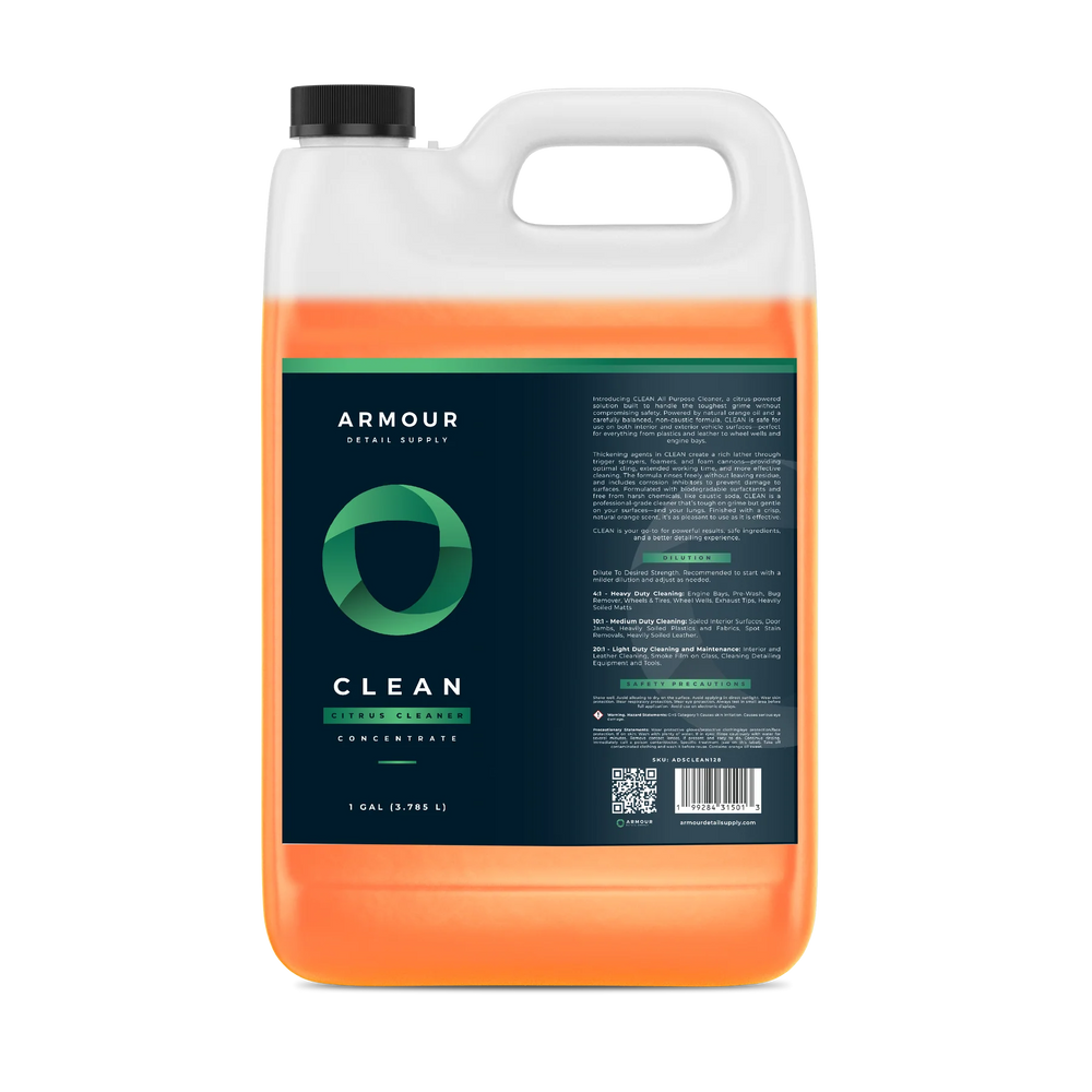 
                      
                        ARMOUR Detail Supply CLEAN All Purpose Cleaner APC-All Purpose Cleaner-ARMOUR Detail Supply-3.8L-Detailing Shed
                      
                    