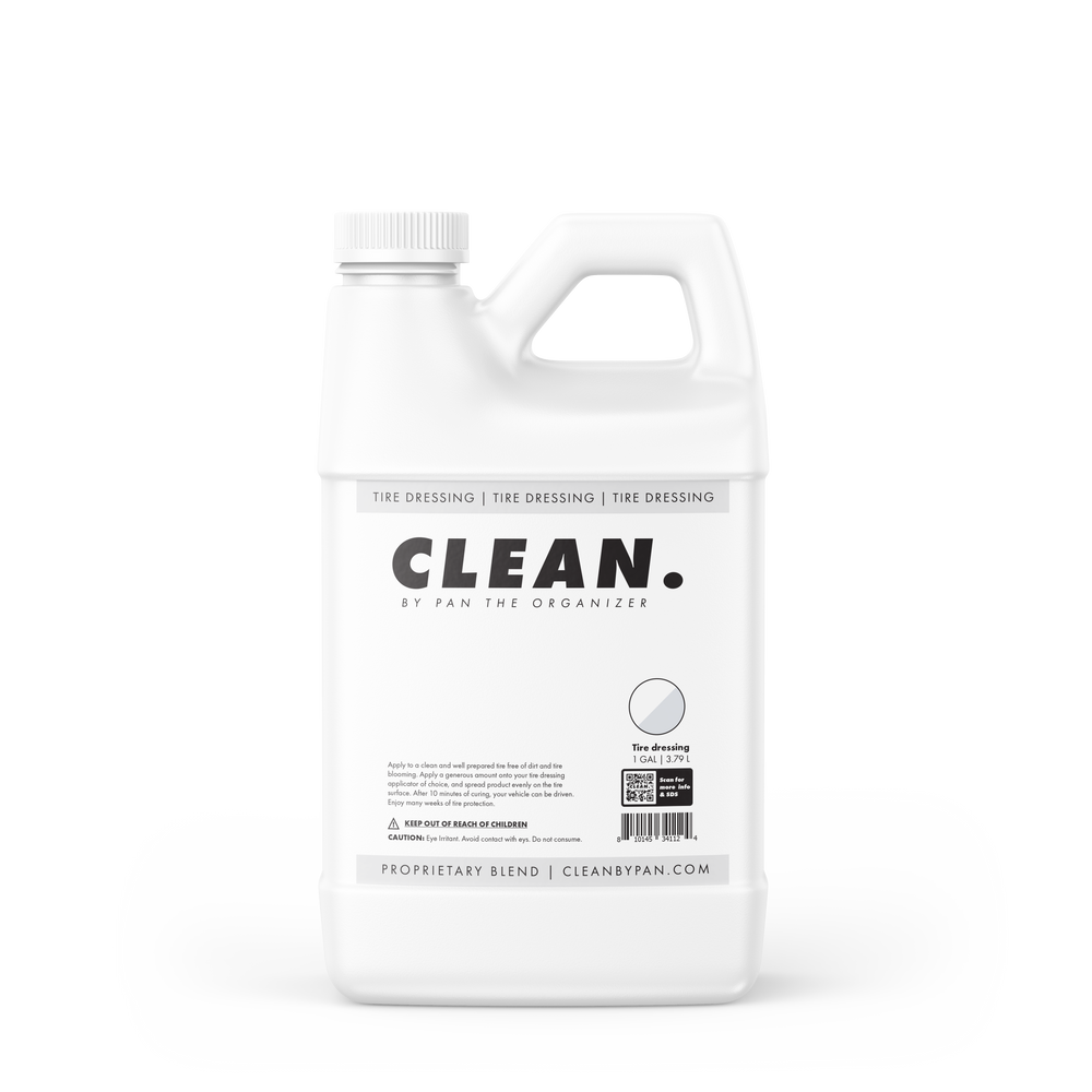 CLEAN. Tire Dressing