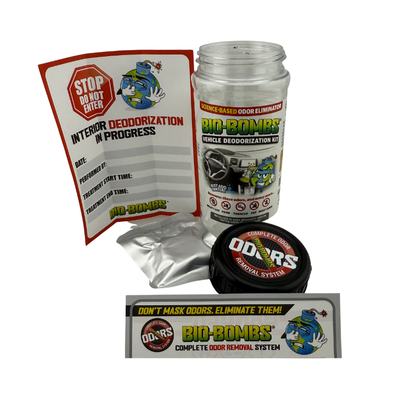 Bio- Bombs Vehicle Deodorization Kit (Car Odor Bomb)