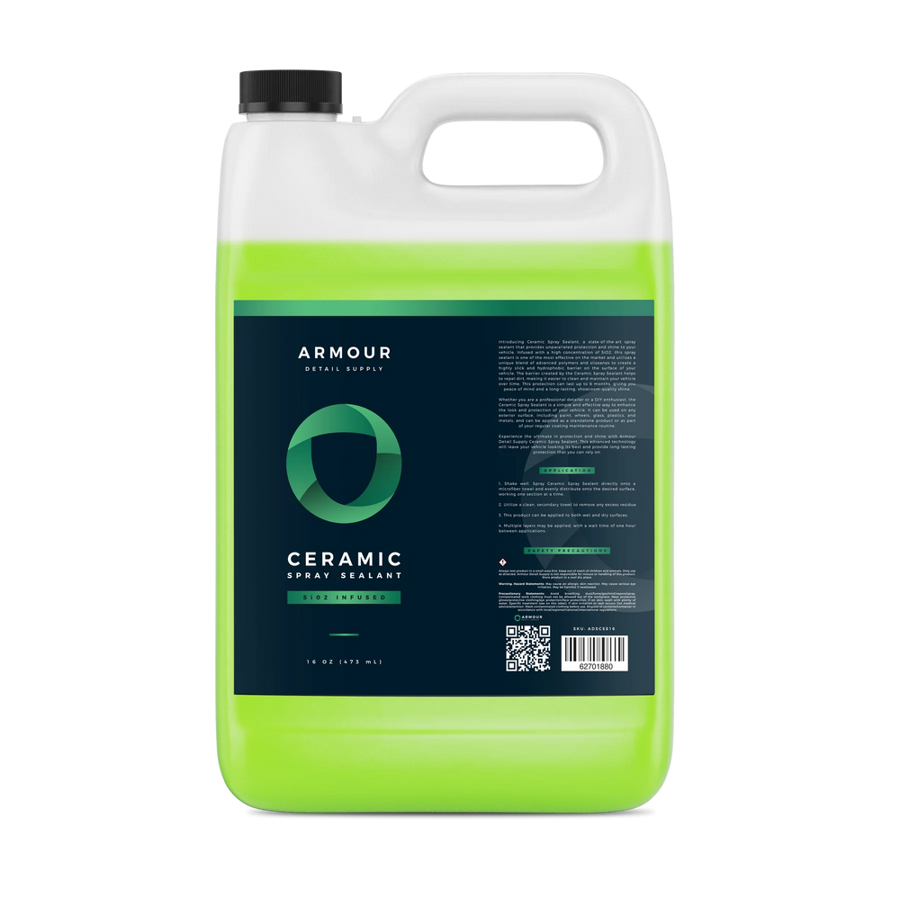 
                      
                        ARMOUR Detail Supply Ceramic Spray Sealant 6 months Durability-automtive Ceramic coatings-ARMOUR Detail Supply-3.8L-Detailing Shed
                      
                    