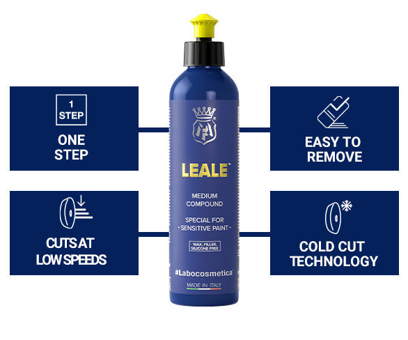 
                      
                        Labocosmetica LEALE Medium Cut Compound-Cutting Compound-Labocosmetica-Detailing Shed
                      
                    